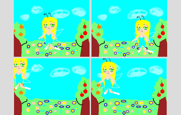 パラパラ漫画